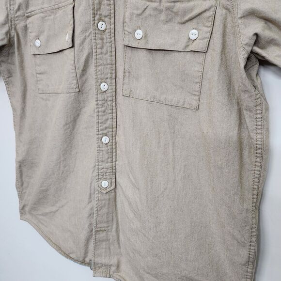 Lifted Research Group LRG Short Sleeve Button Down Pocket Shirt Men's 2XL 0890 - Picture 4 of 8
